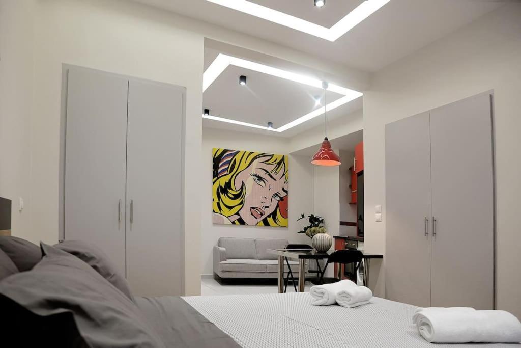 Apartment At Eksarhia Center Athena Bagian luar foto