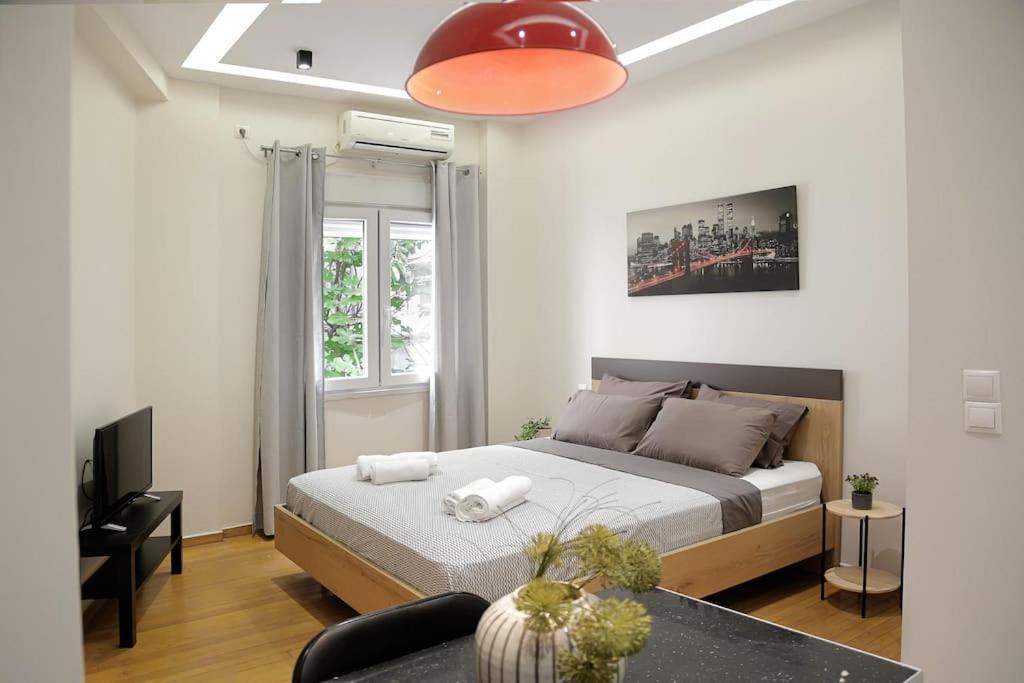 Apartment At Eksarhia Center Athena Bagian luar foto